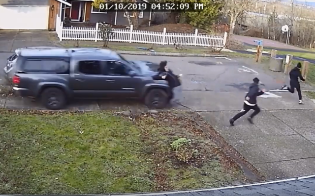 Unidentified  PDX Driver Chases And Hits Teens
