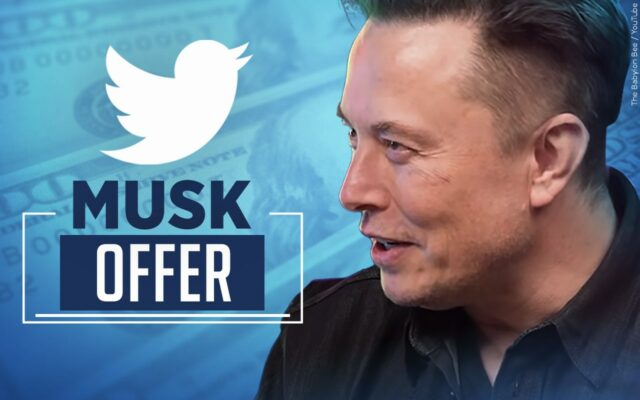 Elon Musk offers to buy all of Twitter